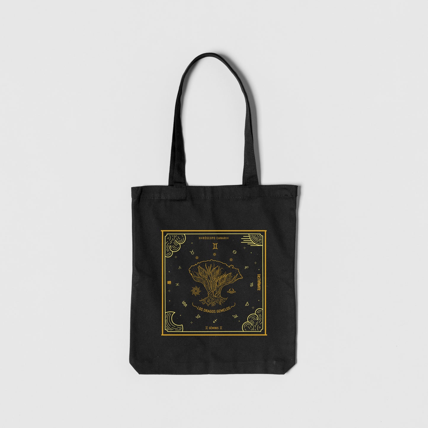 Totebag NG Horóscopo Canario "Los Dragos Gemelos" (Géminis)