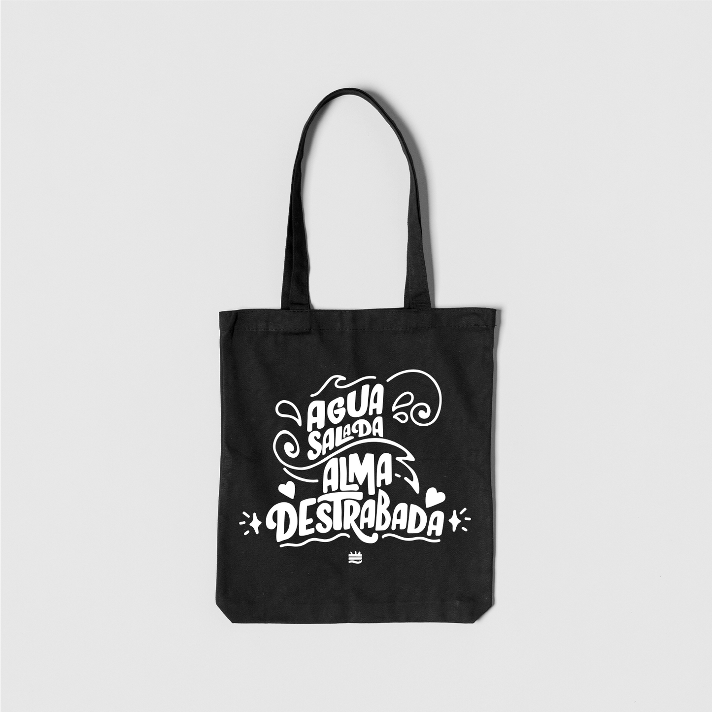 Totebag ng ''Agua salada, alma destrabada''