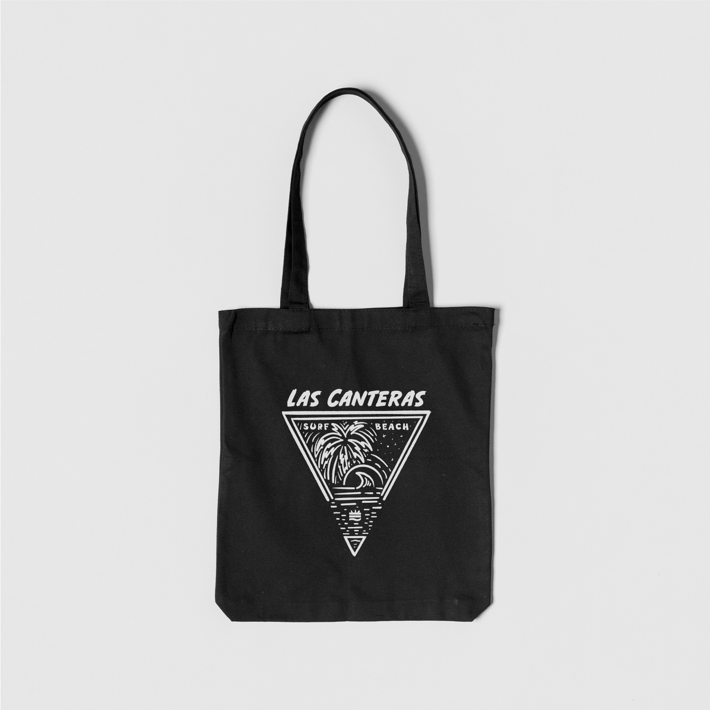 Totebag negra ''Las Canteras''