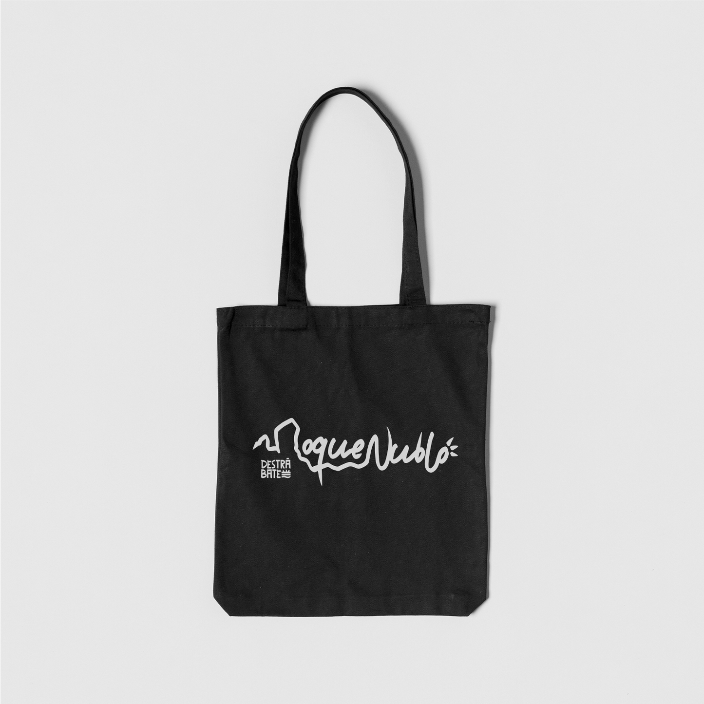 Totebag negra ''Roque Nublo''