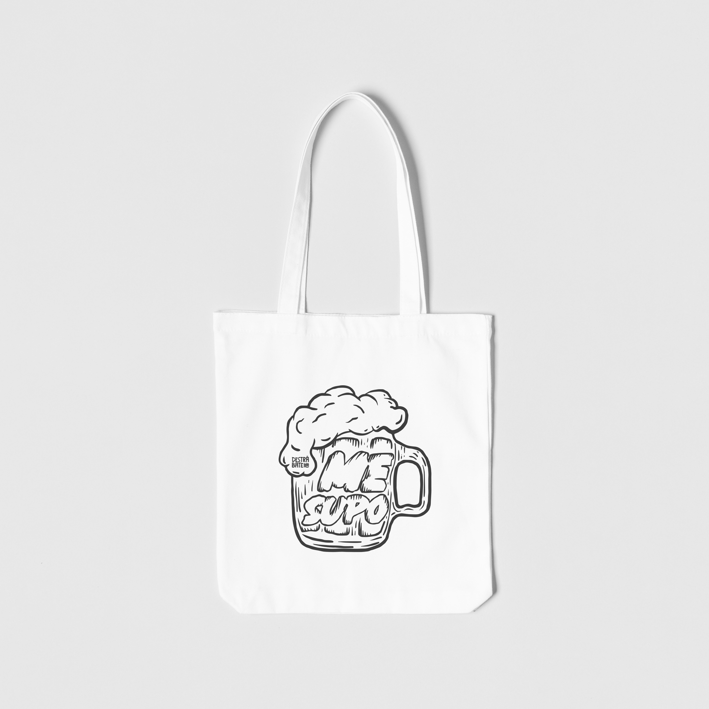 Totebag blanca ''Me supo''