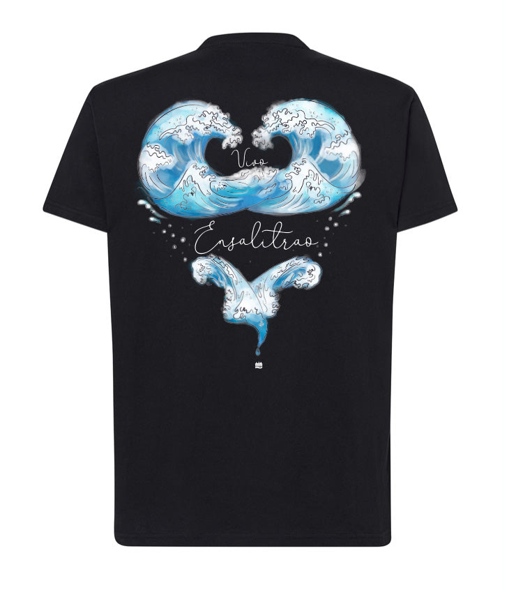 Camiseta regular ng ''Vivo ensalitrao''