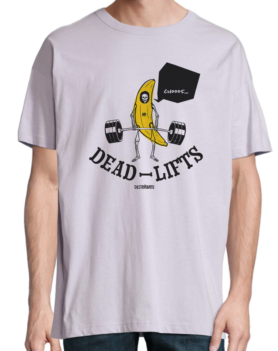 Camiseta oversize ''Choss, peso muerto''