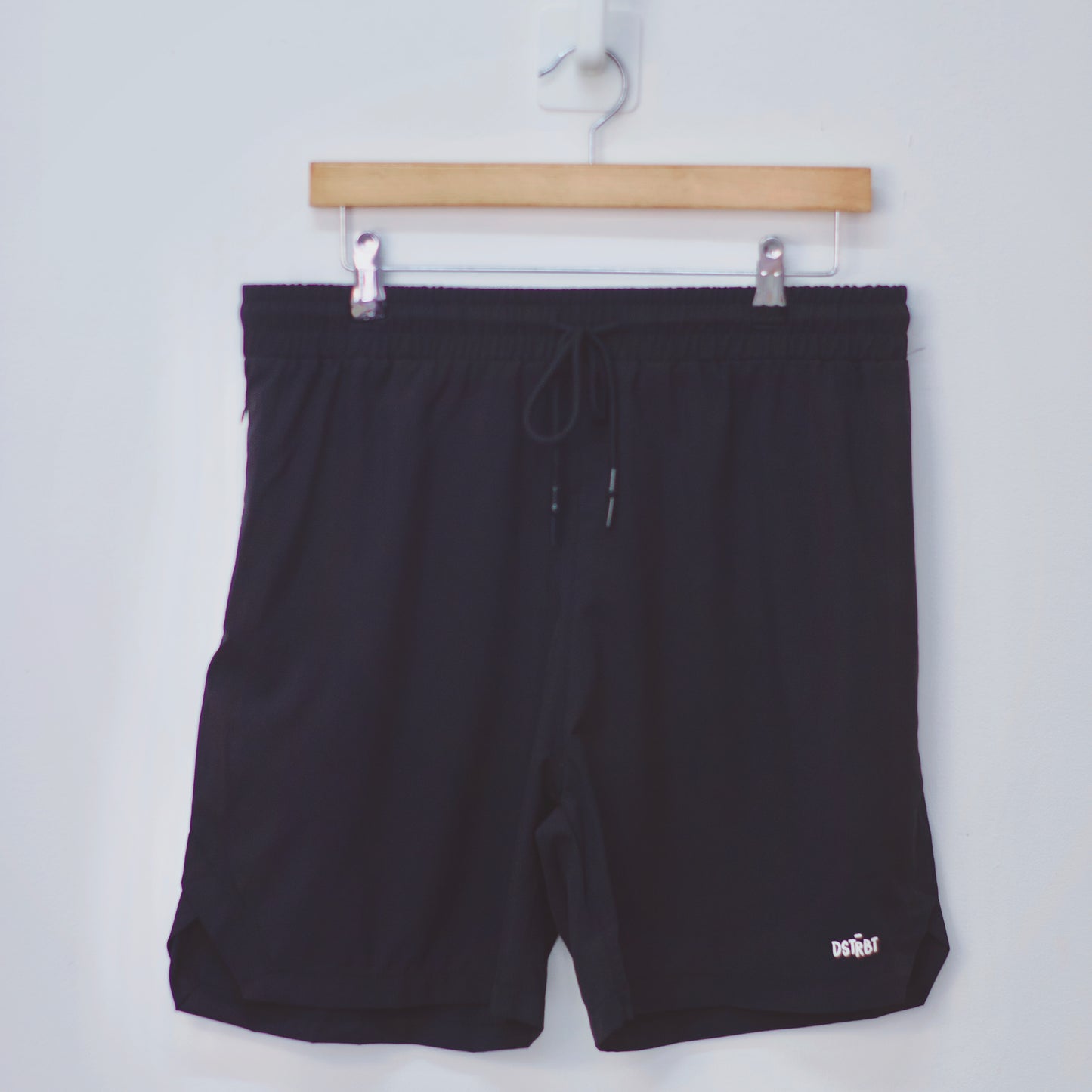 PD Pantalón Corto Deportivo Negro Talla L
