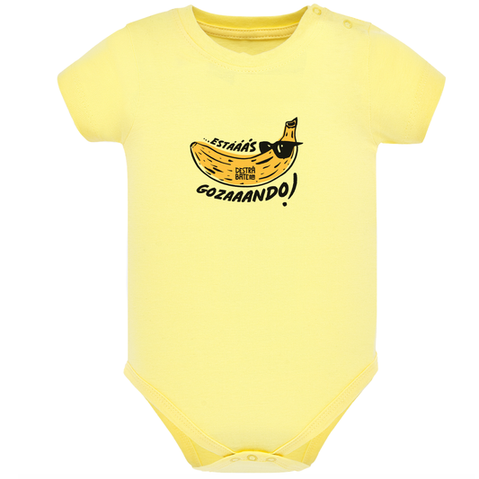 Body de bebé Amarillo ¨Estás gozando¨