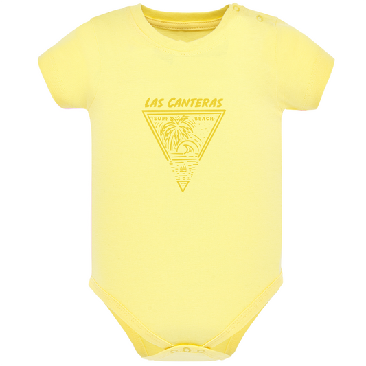 Body de bebé Amarillo ¨Las Canteras¨ Opción 2