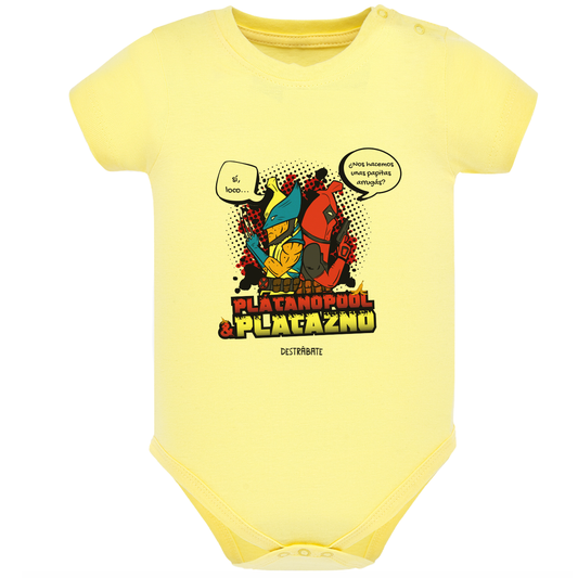 Body de bebé Amarillo ¨The Platanels¨