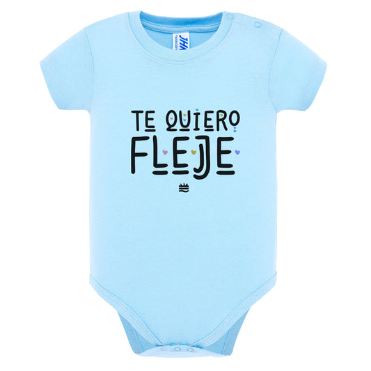 Body Azul "Te quiero Fleje"