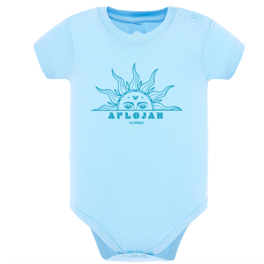 Body de bebé Azul ¨Aflojah¨ Opción 2