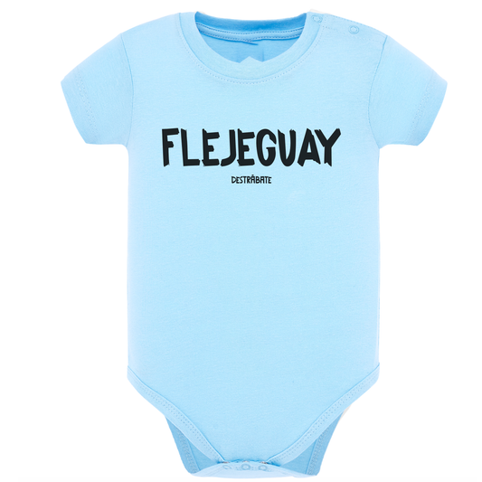 Body de bebé Azul ¨Fleje guay¨ Opción 2