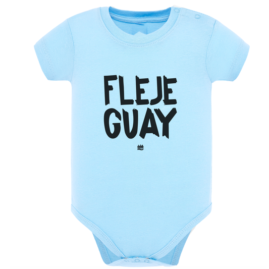Body de bebé Azul ¨Fleje guay¨