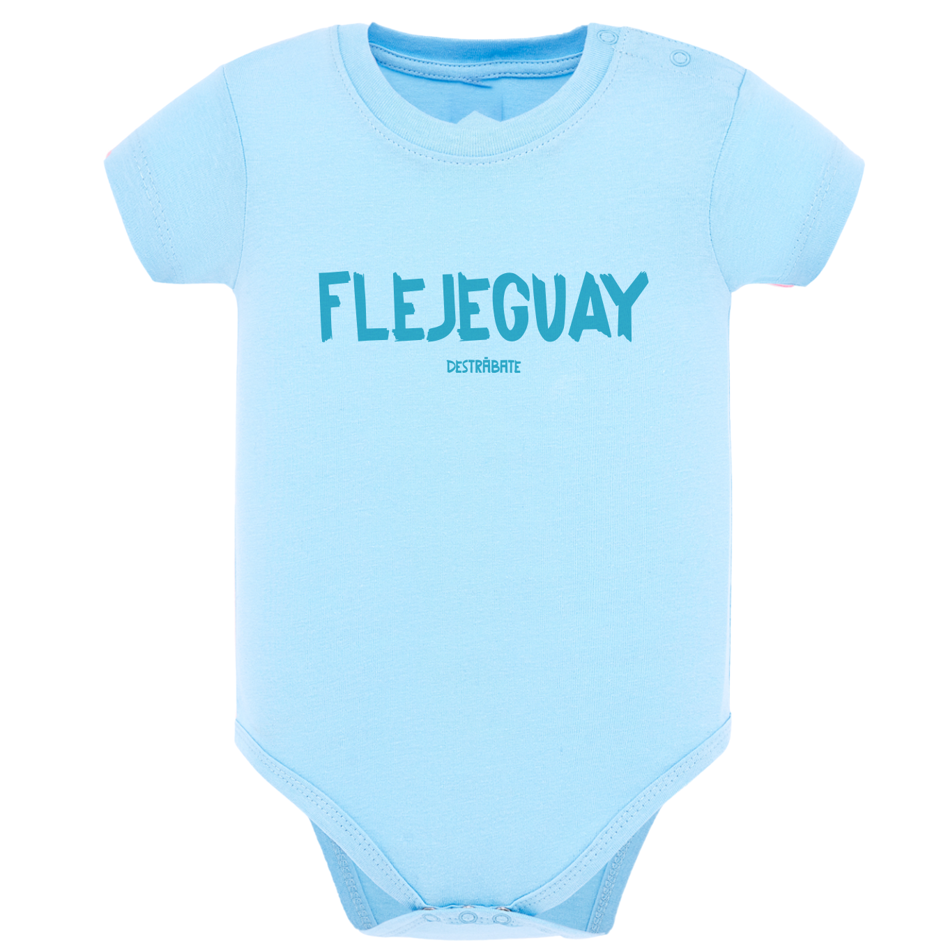 Body de bebé Azul ¨Fleje guay¨ Opción 3