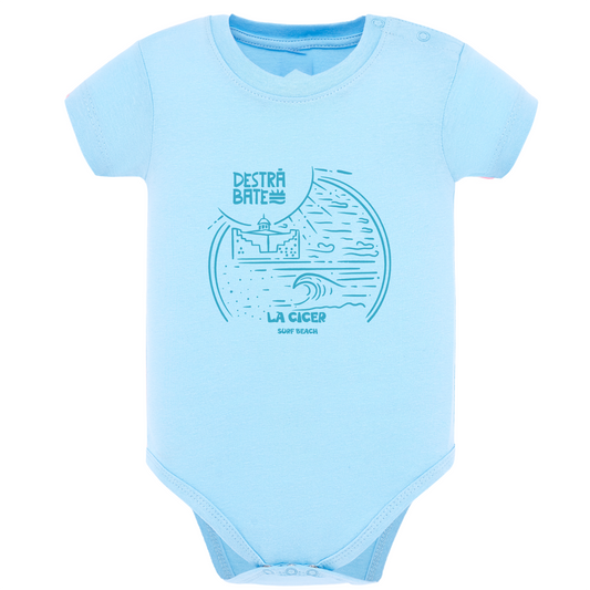 Body de bebé Azul ¨La Cicer¨ Opción 2