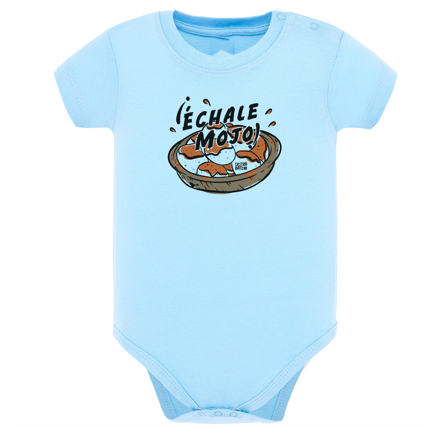 Body de bebé Azul ¨Échale mojo¨