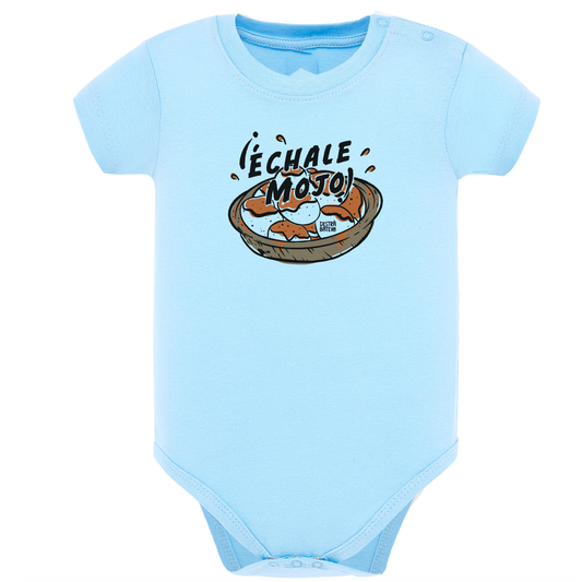 Body de bebé Azul ¨Échale mojo¨