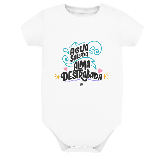 Body de bebé BL ¨Agua salada, alma destrabada¨
