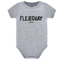 Body de bebé Gris ¨Fleje guay¨ Opción 2