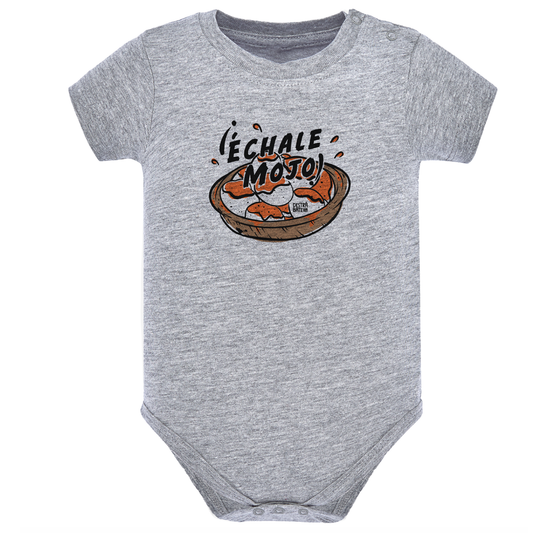 Body de bebé Gris ¨Échale mojo¨