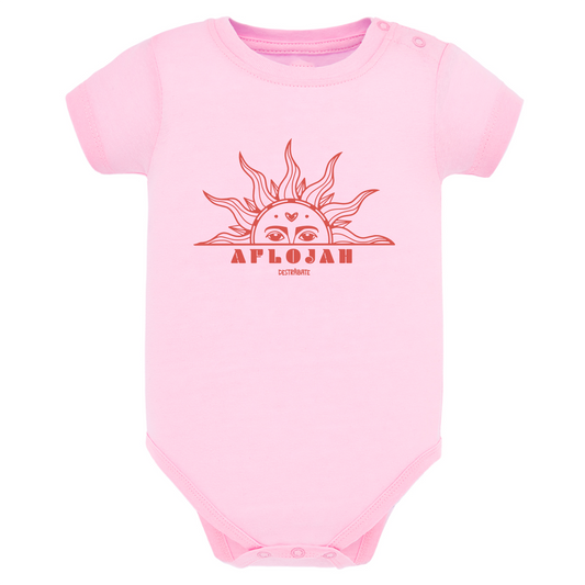 Body de bebé Rosa ¨Aflojah¨ Opción 2
