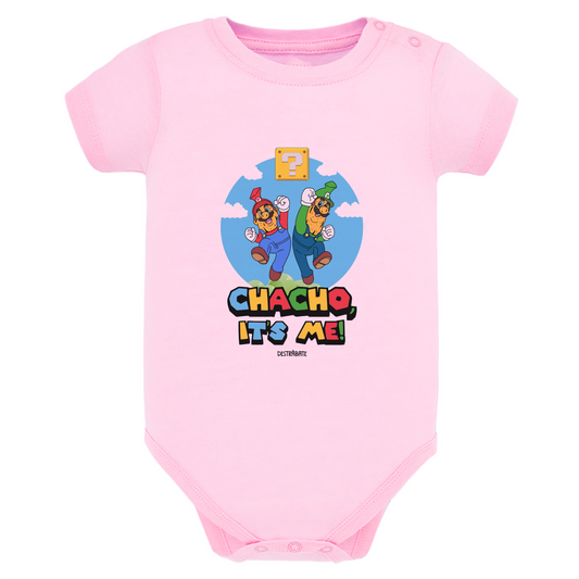 Body de bebé Rosa ¨Chacho, It`s me!¨