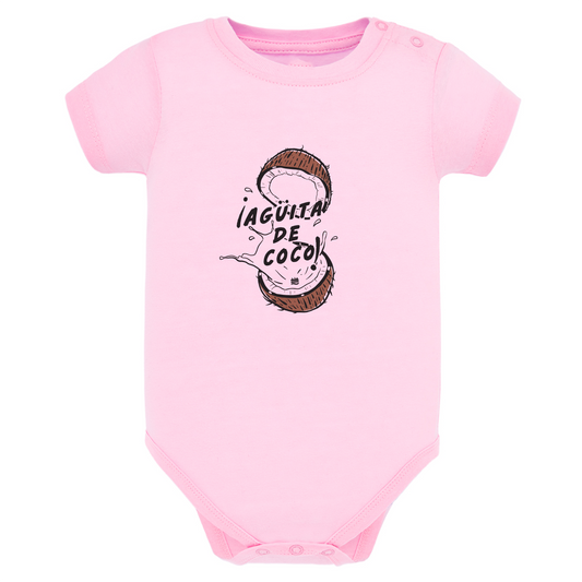 Body de bebé Rosa ¨Agüita de coco¨