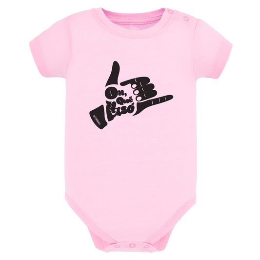 Body de bebé Rosa ¨Oh, que pasó¨