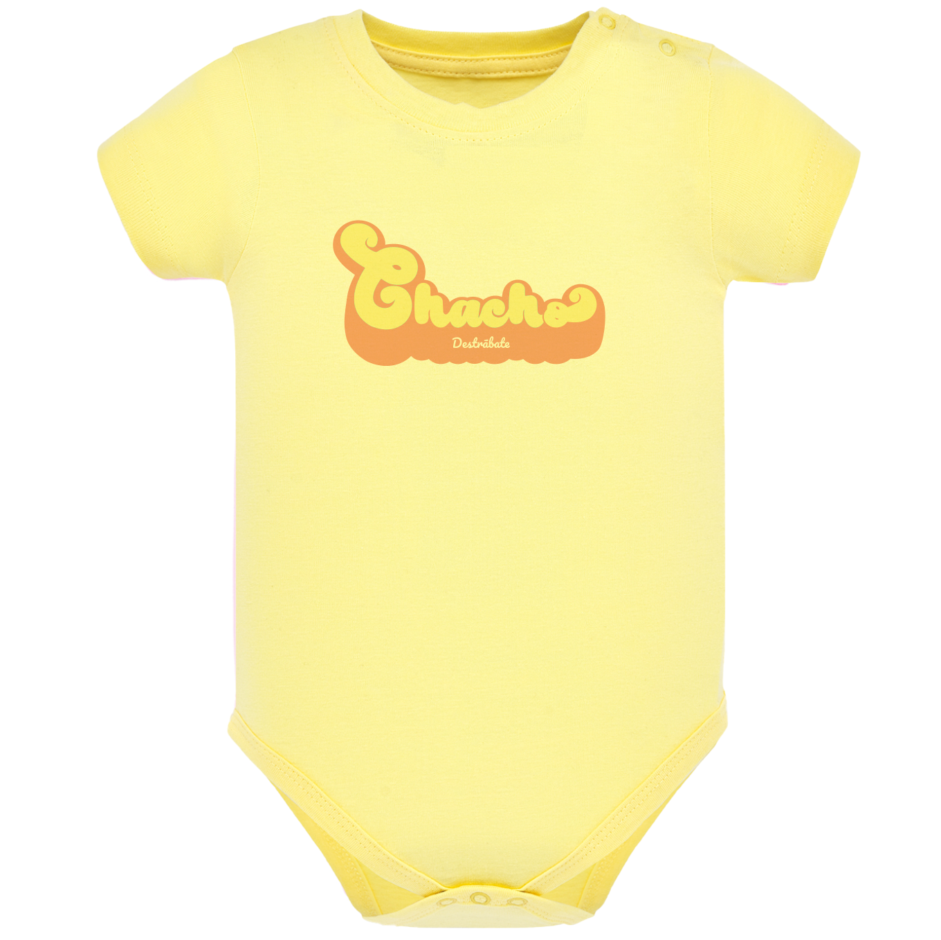 Body de bebé Amarillo ¨Chacho¨ Opción 2