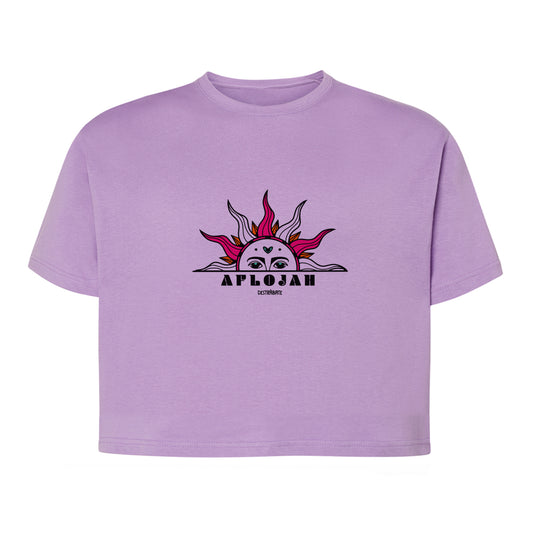 Crop Top Violeta "Aflojah"