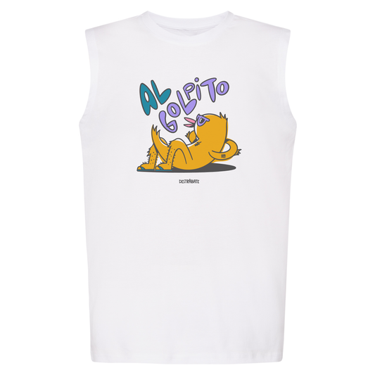 Camiseta regular BL sin manga "Algolpito"