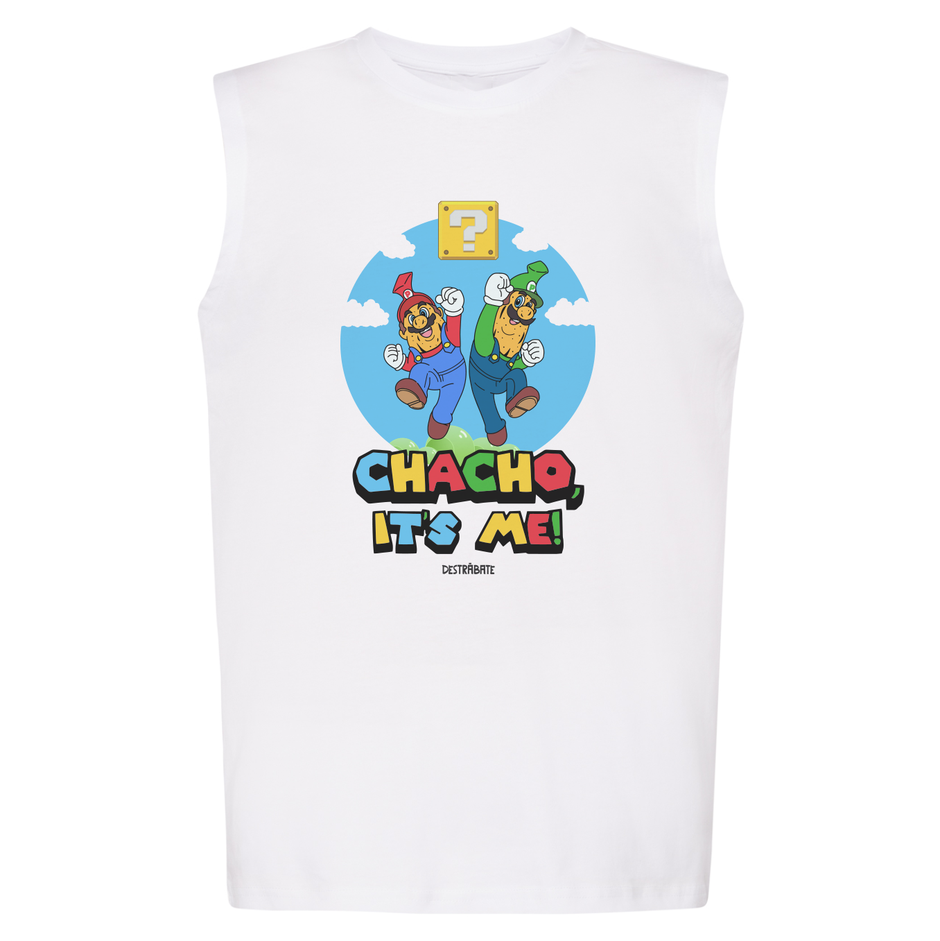 Camiseta regular BL sin manga "Chacho Mario"
