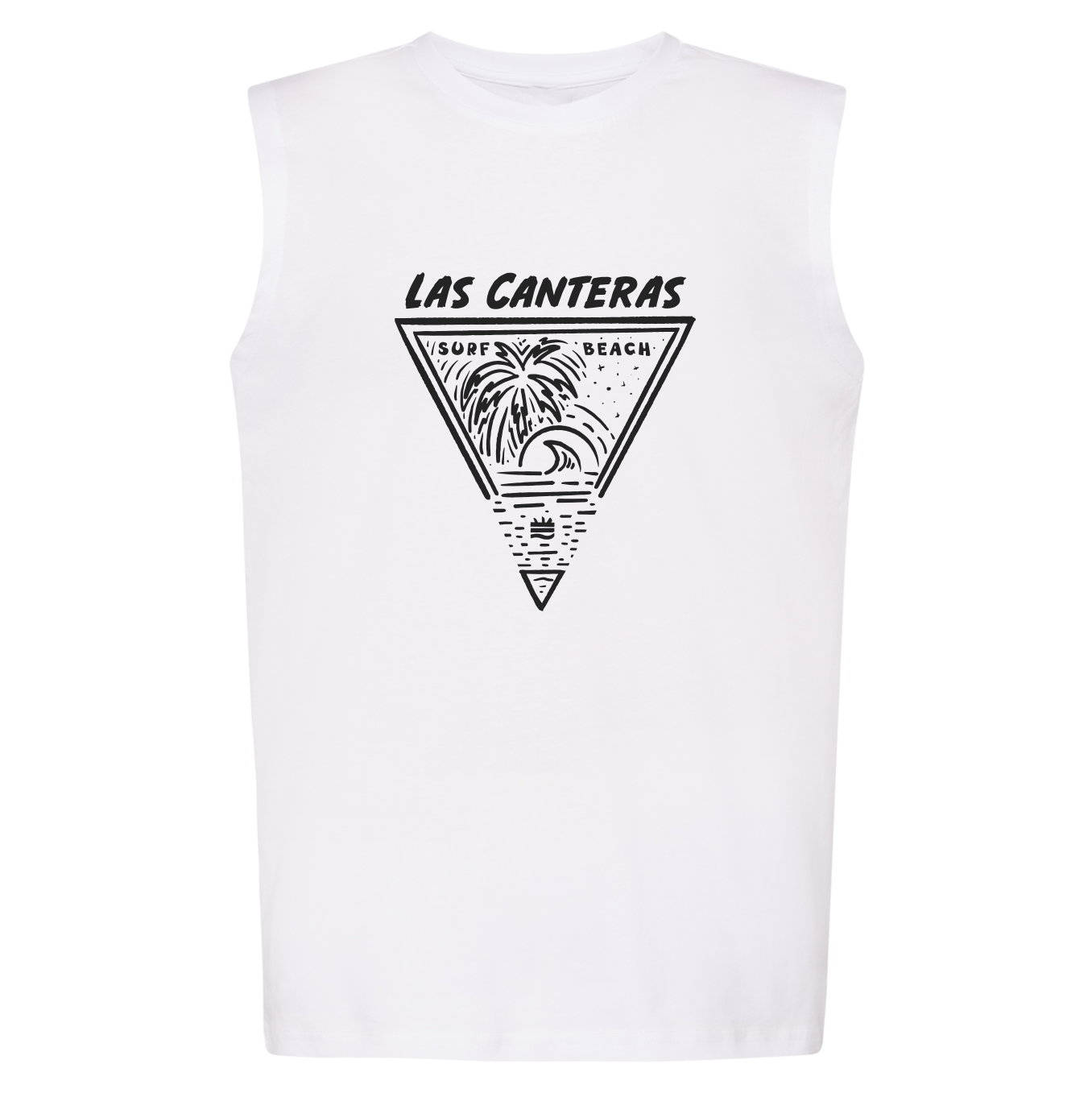 Camiseta regular BL sin manga "Las Canteras"