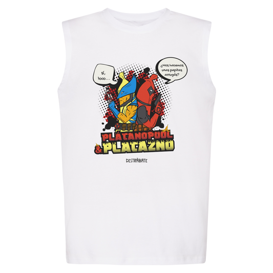 Camiseta regular BL sin manga "Platanopool"