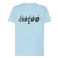 Camiseta corte regular celeste "Chacho"