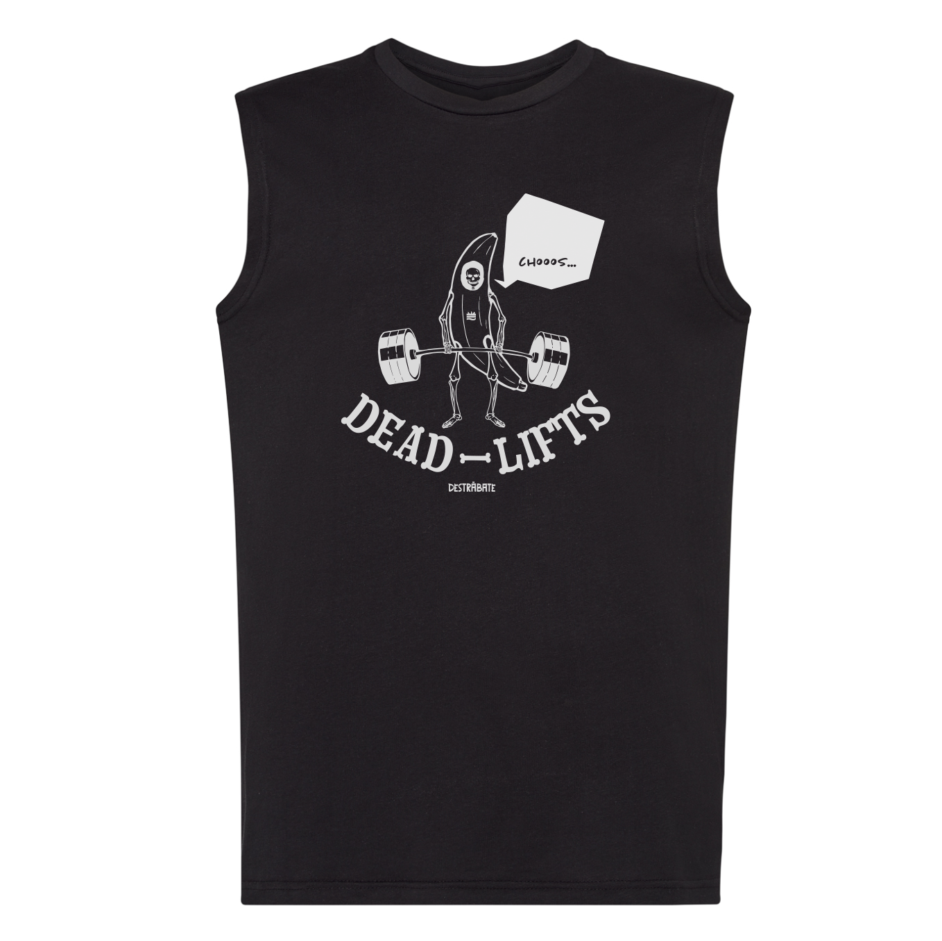 Camiseta regular NG sin manga "Choss, peso muerto"