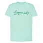 Camiseta corte regular verde claro ''Roque Nublo" Opción 2
