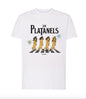 Camiseta ¨The Platanels¨ Regular Unisex Blanca