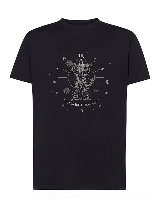 Camiseta Reg NG "Diablo de Timanfaya" (Escorpio) Horóscopo Canario