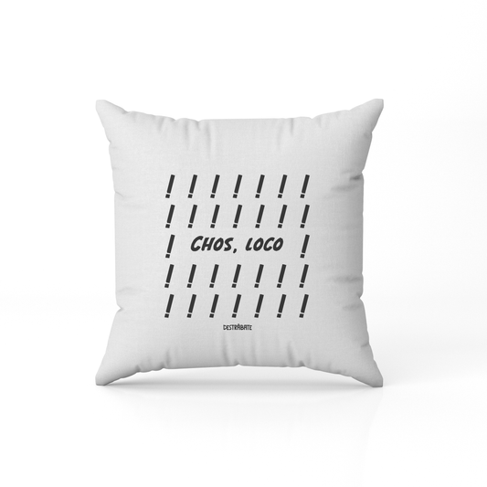 Cojín "Chos loco" Opcion 2