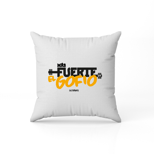 Cojín "Fuerte gofio"