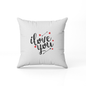 Cojín Personalizado ¨I Love You¨