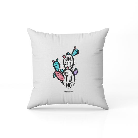 Cojín "Jincate un tuno"