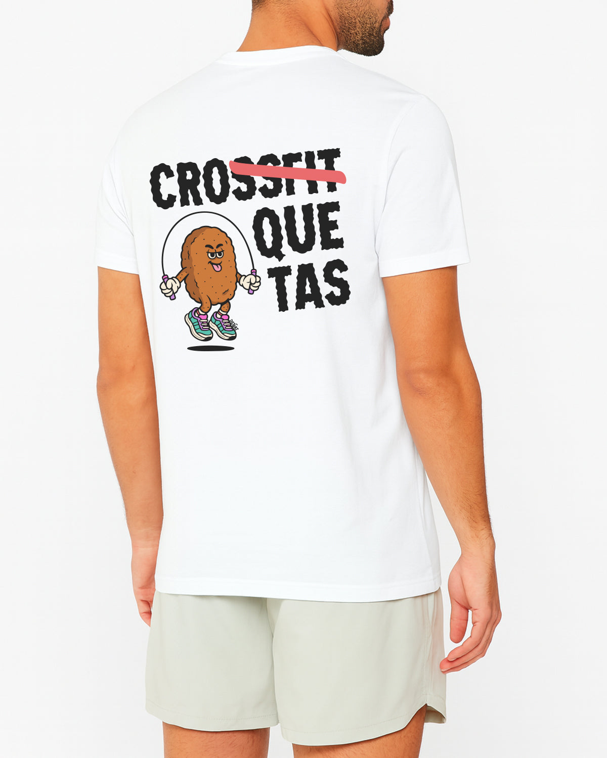 Camiseta Reg "Cro(ssfit)quetas" BL