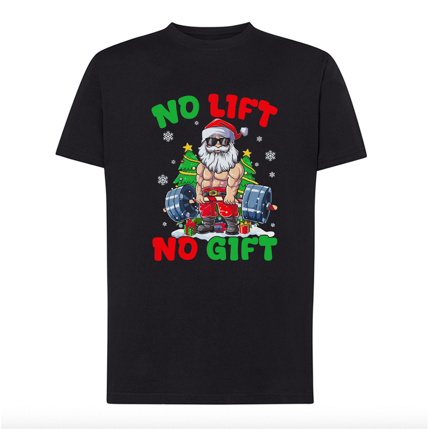 Camiseta regular ''No lift, No gift''