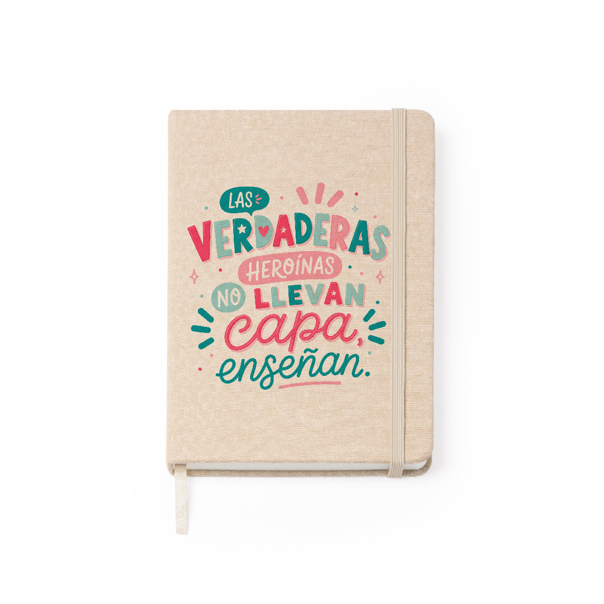 Libreta "Heroínas que enseñan"