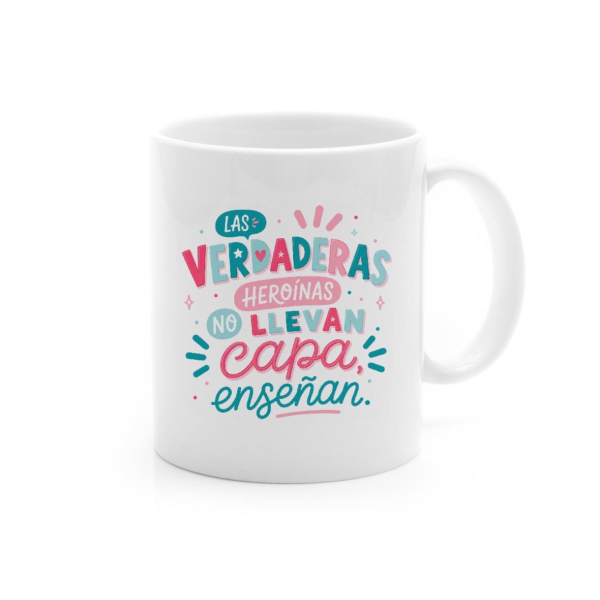 Taza "Héroínas que enseñan"
