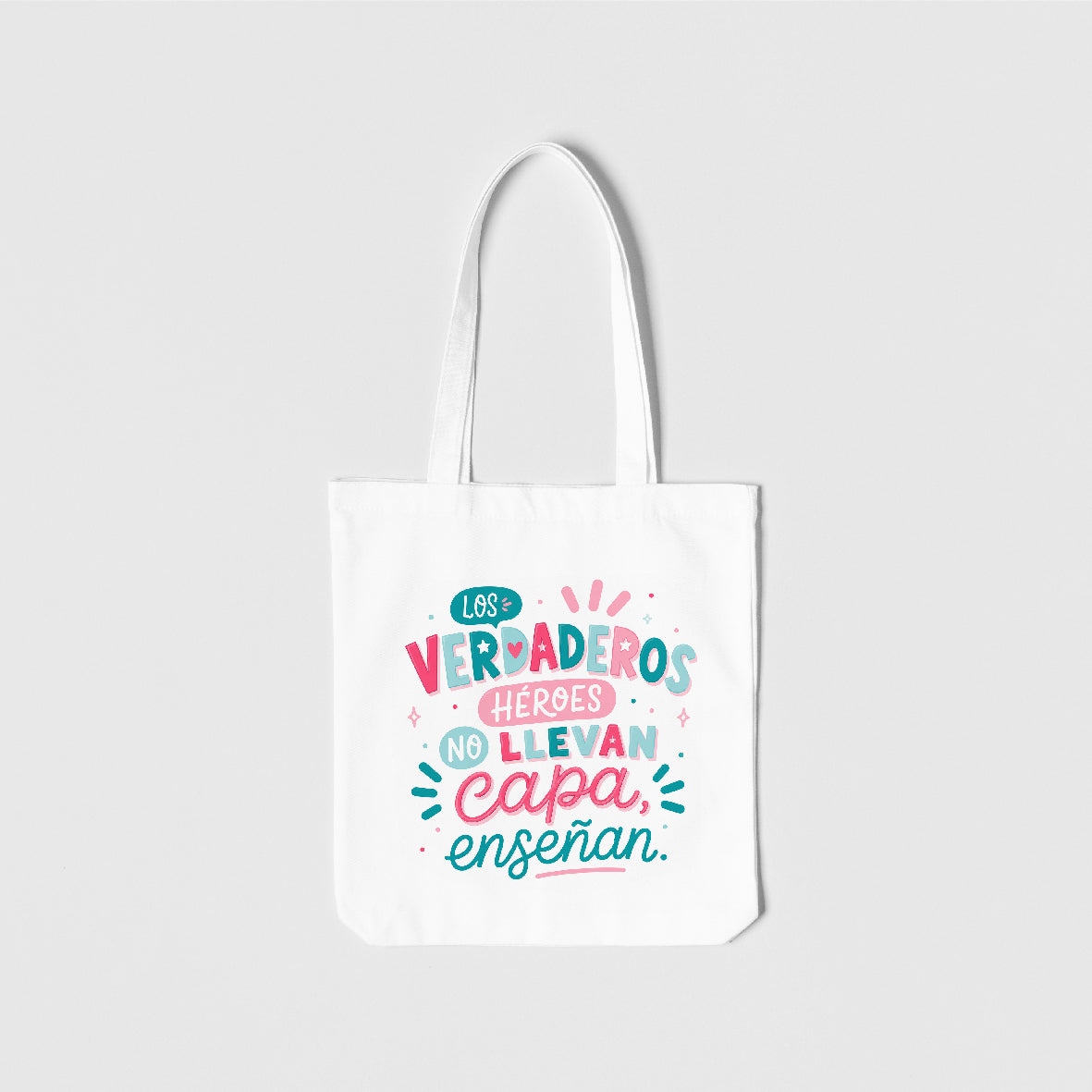 Totebag "Héroes que enseñan"