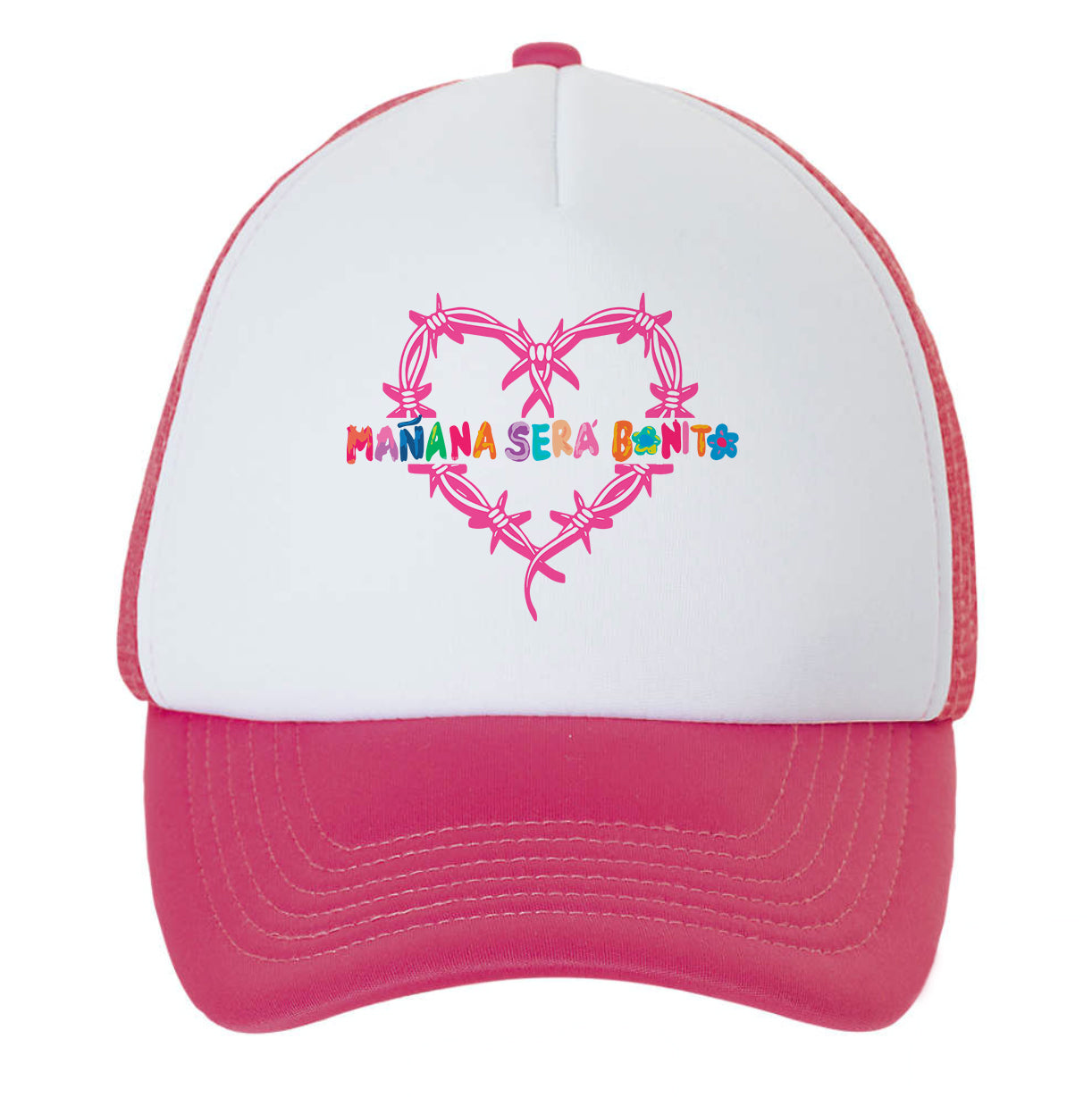 Gorra rosa ''Mañana será bonito''