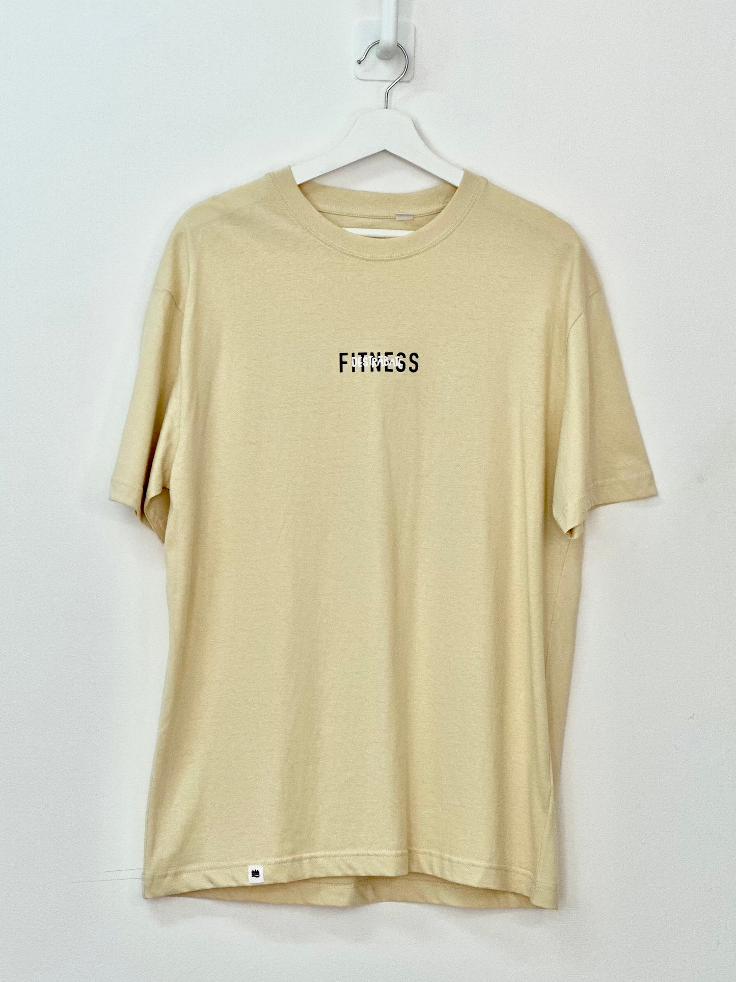 Camiseta Oversize beige "Una Papita pal' kilo" Talla S