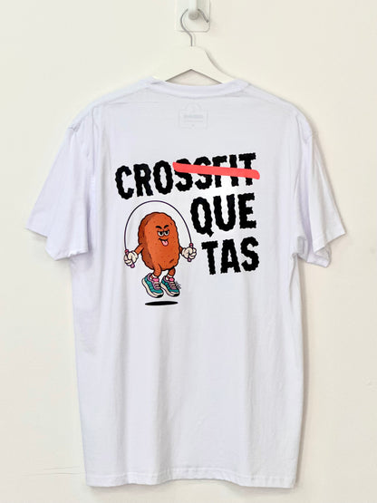 Camiseta Reg BL "Cro(ssfit)quetas" Talla L