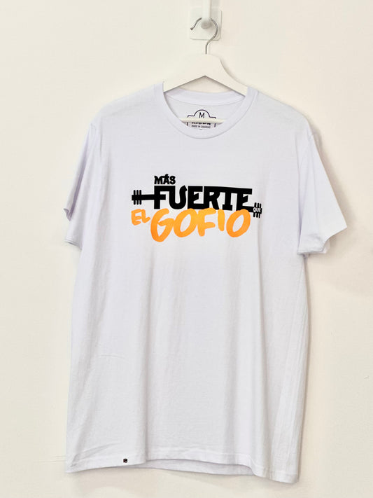 Camiseta Reg BL "Más fuerte que el gofio" Talla M